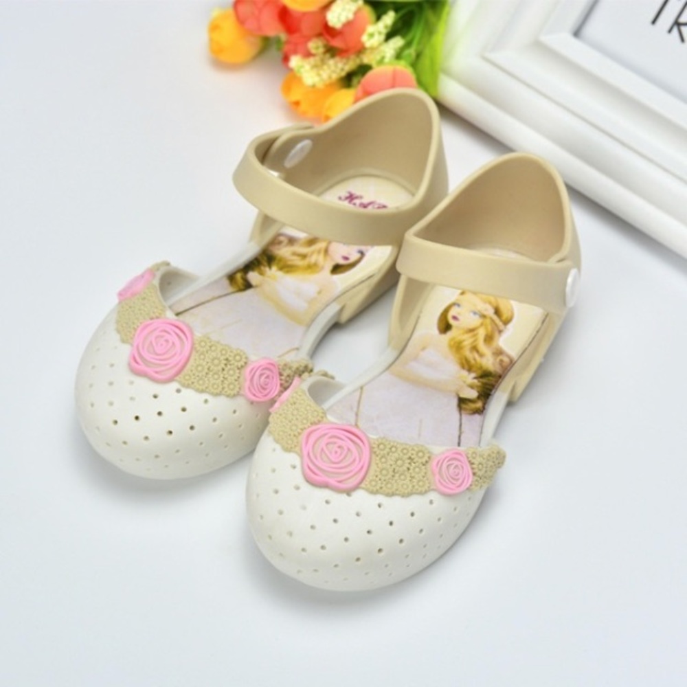 Princess Jelly Sandal 10.5-11 Toddler.